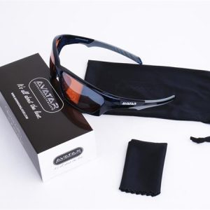 Napszemüveg HD lencsével, AVATAR "Ascension", fekete