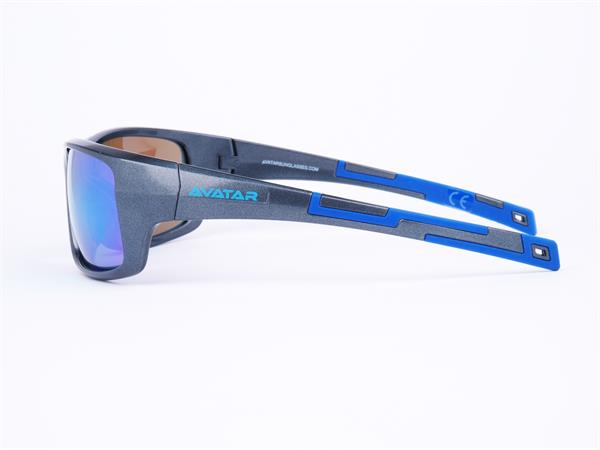 Napszemüveg polarizált lencsével, AVATAR "MARAUDER", szürke 4 24A4