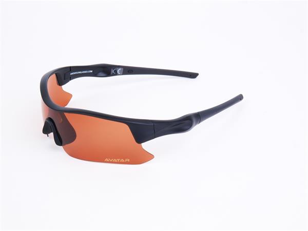 Napszemüveg HD polarizált lencsével, AVATAR "Shield", fekete 1 AVATAR