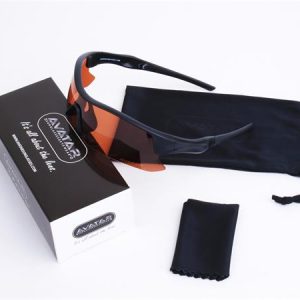 Napszemüveg HD polarizált lencsével, AVATAR "Shield", fekete