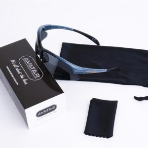 Napszemüveg polarizált lencsével, AVATAR "War Master", fekete-szürke