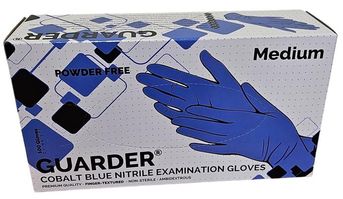 Védőkesztyű, egyszer használatos, nitril, M méret, 100 db, púder nélküli, kobaltkék 2 Védőkesztyű, egyszer használatos, nitril, M méret, 100 db, púder nélküli, kobaltkék