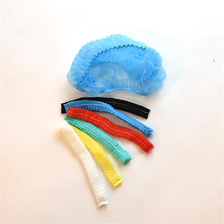 Egészségügyi hajháló, harmonika forma, fehér 1 .