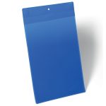 Mágneses dokumentum tároló zseb A4, álló, 10 db/csomag, Durable Neodym, kék - Image 2