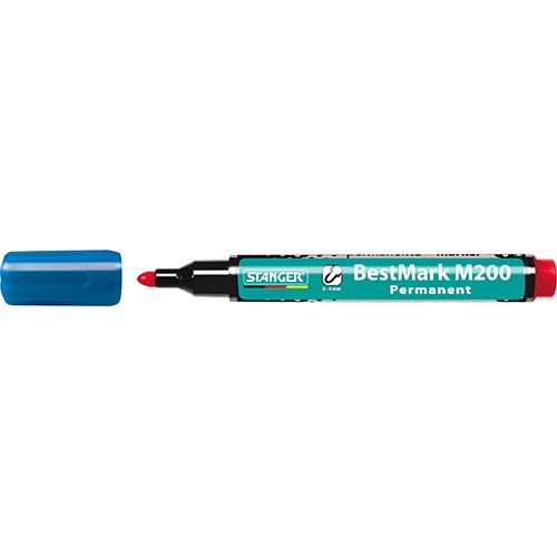 Marker Stanger M200 Single action permanent piros 1 Marker Stanger M200 Single action permanent piros