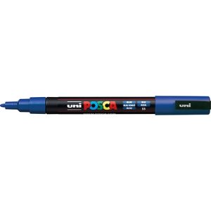 Marker Uni dekor Posca PC-3M Kék 0,9-1,3 mm