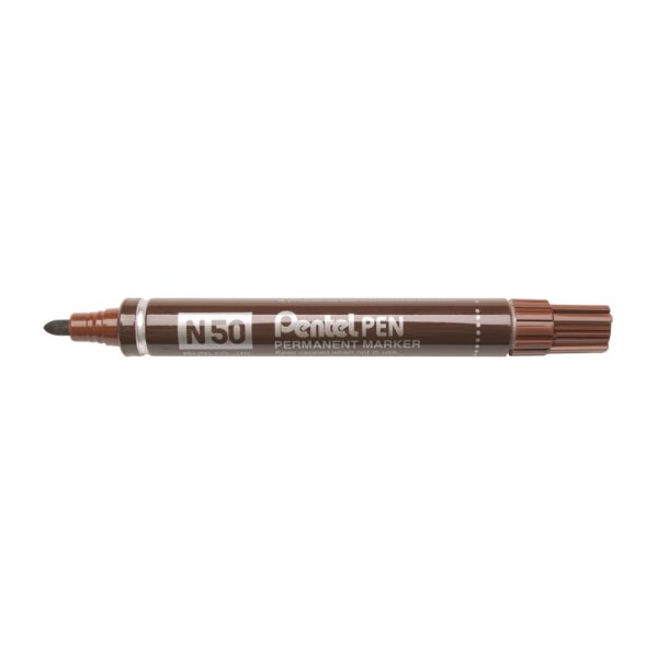 Marker alkoholos N50 EE Pentel barna i108575