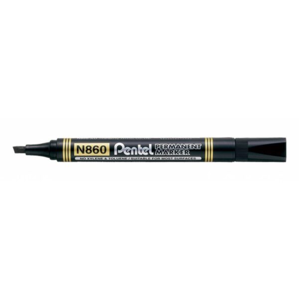 Marker alkoholos vagott N860 AE Pentel fekete i64707