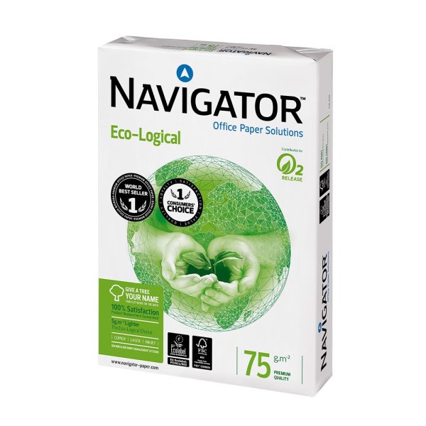 Masolopapir A4 75g Navigator Ecological 500ivcsomag i608226