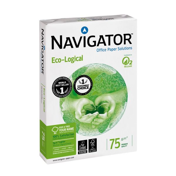 Masolopapir A4 75g Navigator Ecological 500ivcsomag i608235