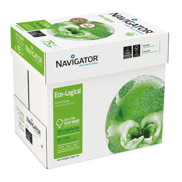 Masolopapir A4 75g Navigator Ecological 500ivcsomag i608244