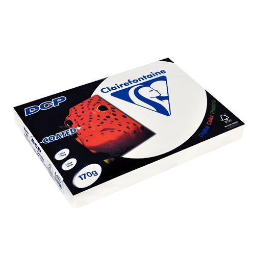 Másolópapír Clairefontaine DCP A/4 170g bevont 250 ív/csomag 1 Másolópapír Clairefontaine DCP A/4 170g bevont 250 ív/csomag