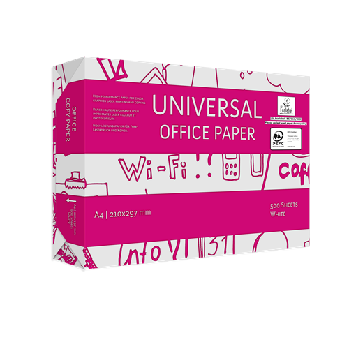 Másolópapír Copy Paper Universal A/4 75g 500 ív/csomag 1 Másolópapír Copy Paper Universal A/4 75g 500 ív/csomag