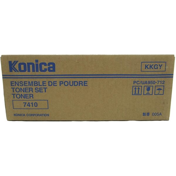 Minolta 7410 toner ORIGINAL leertekelt i199086