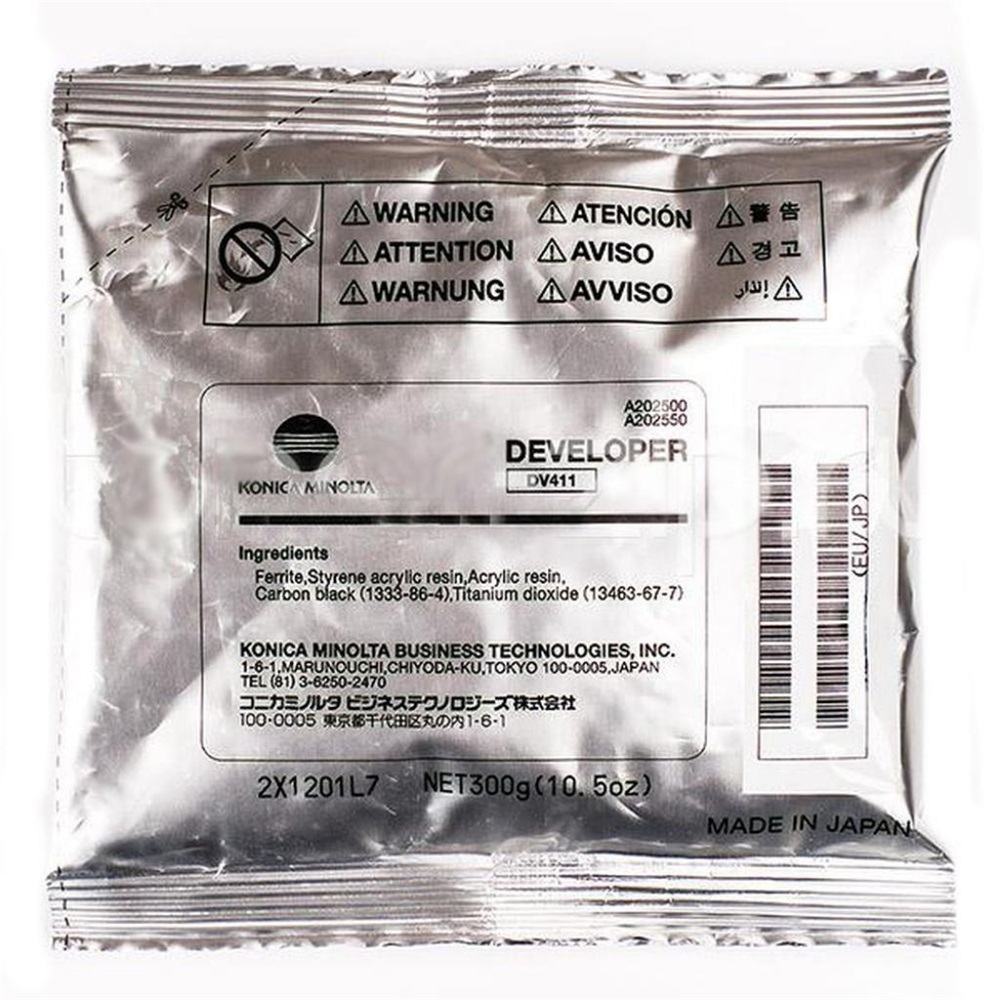 Minolta DV411 developer ORIGINAL 1 Minolta DV411 developer ORIGINAL