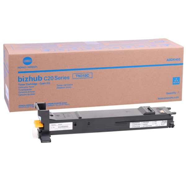 Minolta TN318 toner cyan ORIGINAL i141334