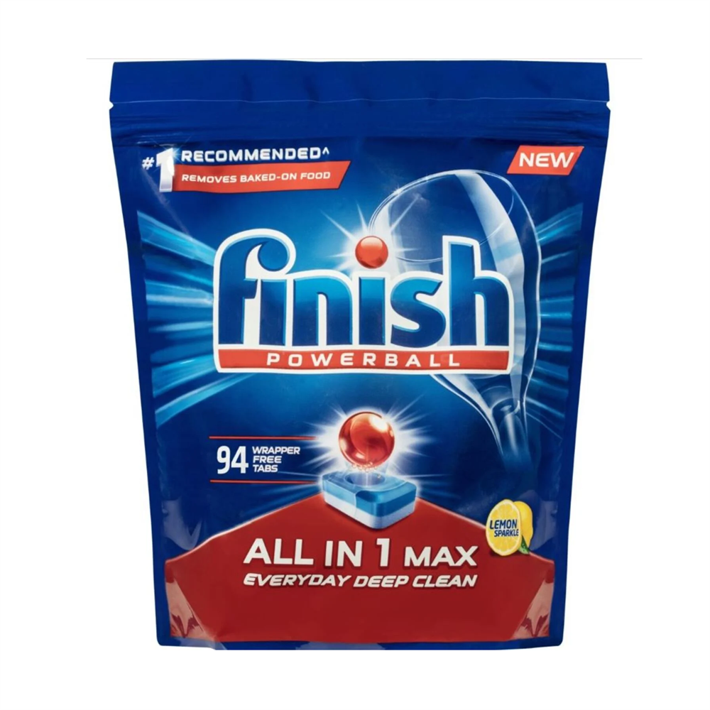 Mosogatógép tabletta 94 db/doboz Finish All in Max Lemon 2 Mosogatógép tabletta 94 db/doboz Finish All in Max Lemon - Image 2