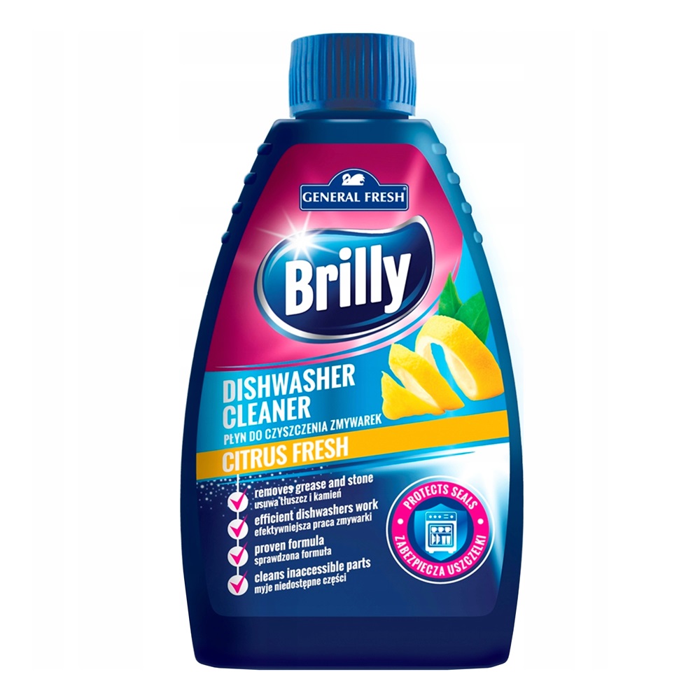Mosogatógép tisztító 250 ml Brilly Citrus Fresh 2 Mosogatógép tisztító 250 ml Brilly Citrus Fresh - Image 2