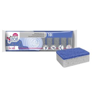 Mosogatószivacs 10 db/csomag Baktérium Stop York_034010
