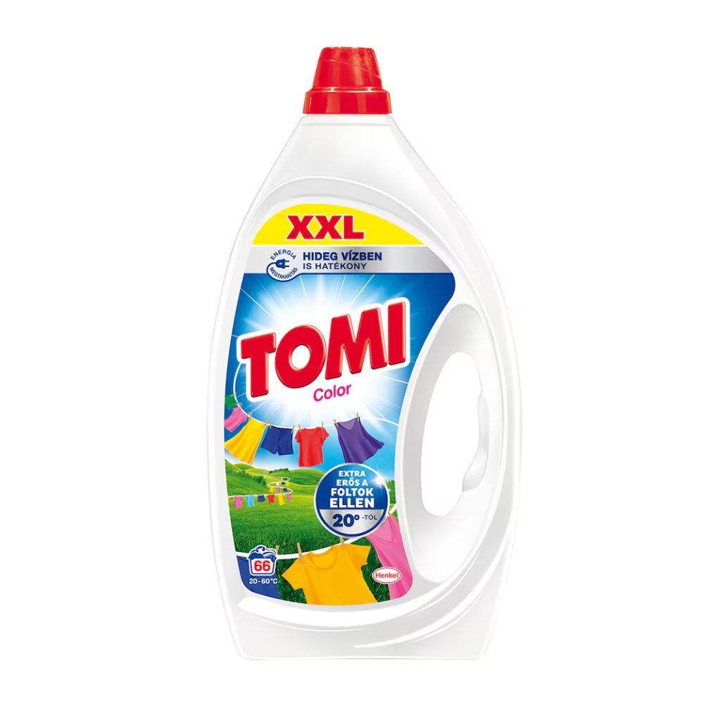 Mosógél 2,97 liter (66 mosás) színes ruhákhoz Tomi Color - Image 2
