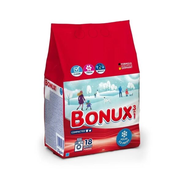 Mosópor 1,17 kg (18 mosás) Bonux Ice Fresh - Image 3