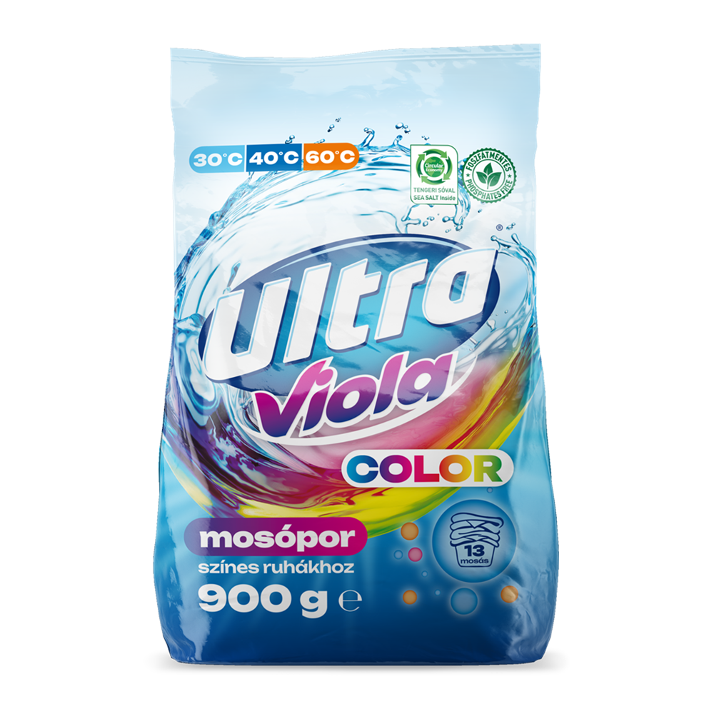 Mosópor 900 g (13 mosás) színes ruhákhoz Ultra Viola color 1 Mosópor 900 g (13 mosás) színes ruhákhoz Ultra Viola color