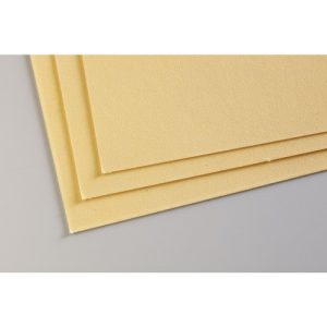 Művészeti rajzpapír Clairefontaine Pastelmat A/3 360g sárga