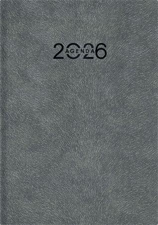 Naptár, tervező, A5, heti, DAYLINER "Animal", Wolf-szürke 1 DAYLINER