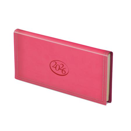 Zsebnaptár, fekvő elrendezésű, TOPTIMER, "Ace", korallpiros 2 Zsebnaptár, fekvő elrendezésű, TOPTIMER, "Ace", korallpiros