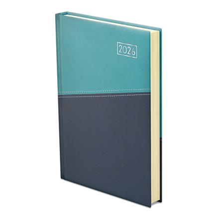 Naptár, tervező, A5, napi, TOPTIMER "Duplex", türkiz-kék 2 Naptár, tervező, A5, napi, TOPTIMER "Duplex", türkiz-kék