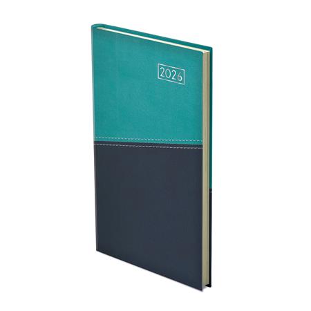 Zsebnaptár, álló elrendezésű, TOPTIMER "Duplex", türkiz-kék 2 Zsebnaptár, álló elrendezésű, TOPTIMER "Duplex", türkiz-kék