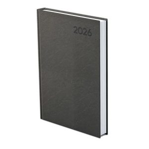 Naptár, tervező, A5, napi, TOPTIMER, "Economic", fekete