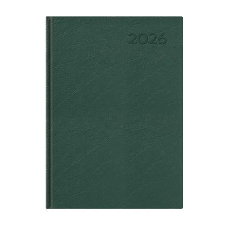 Naptár, tervező, A5, napi, TOPTIMER, "Economic", zöld 1 TOPTIMER