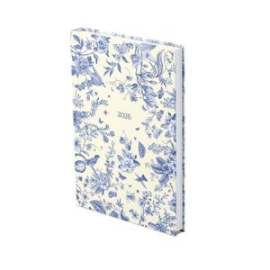 Naptár, tervező, B6, heti, TOPTIMER "Joy", kékfestő