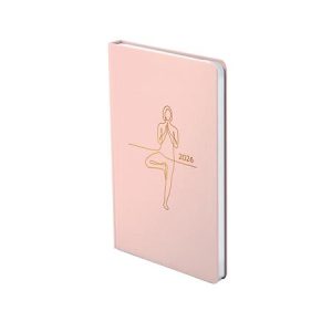 Naptár, tervező, A5, heti, TOPTIMER "Pastel", rózsaszín