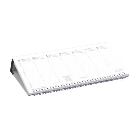 Naptár, asztali, fekvő, TOPTIMER, fekete 1 TOPTIMER