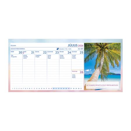 Naptár, asztali, álló, TOPTIMER, "Motivációs naptár" 2 Naptár, asztali, álló, TOPTIMER, "Motivációs naptár"