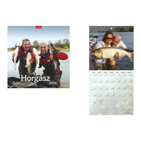 Naptár, fali, TOPTIMER "Horgász naptár" 1 TOPTIMER