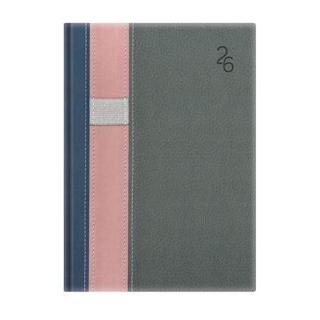 Naptár, tervező, B5, heti, TOPTIMER "Vario", kék-rózsaszín-szürke 1 TOPTIMER