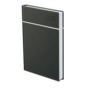 Naptár, tervező, A5, napi, TOPTIMER, "Young", fekete-fehér