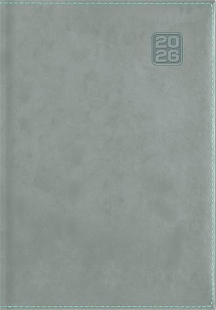 Naptár, tervező, B5, heti, DAYLINER "Square", szürkéskék 1 DAYLINER