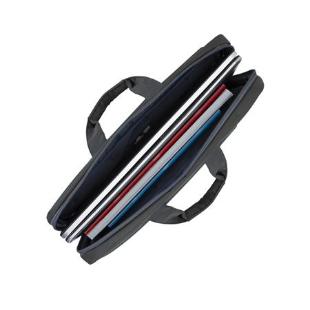 Notebook táska, 15,6", RIVACASE "Central 8231", szürke 3 Notebook, netbook oldaltáskák 15"