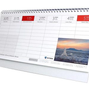 Naptár, asztali, álló, VICTORIA OFFICE "Magyarország Csodái" (2026 évi)