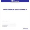 Nyomtatvány, munkavédelmi oktatási napló, 40 oldal, A4, VICTORIA PAPER, 10 tömb/csomag