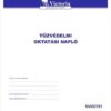 Nyomtatvány, tűzvédelmi oktatási napló, 40 oldal, A4, VICTORIA PAPER, 10 tömb/csomag