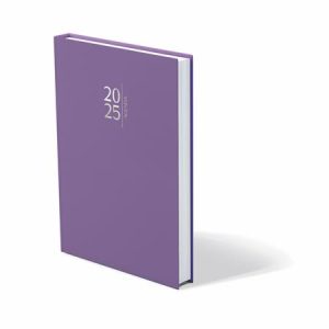 Naptár, tervező, A5, napi, VICTORIA OFFICE "Next", lila (2026 évi)