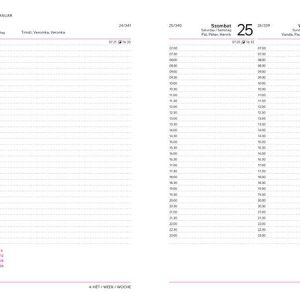 Agendák, napi beosztással