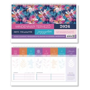 Naptár asztali pd Mindennapi tervező 2026