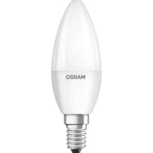 LED izzó, E14, gyertya, B35, 5,7W, 470lm, 4000K (HF), OSRAM "Value"