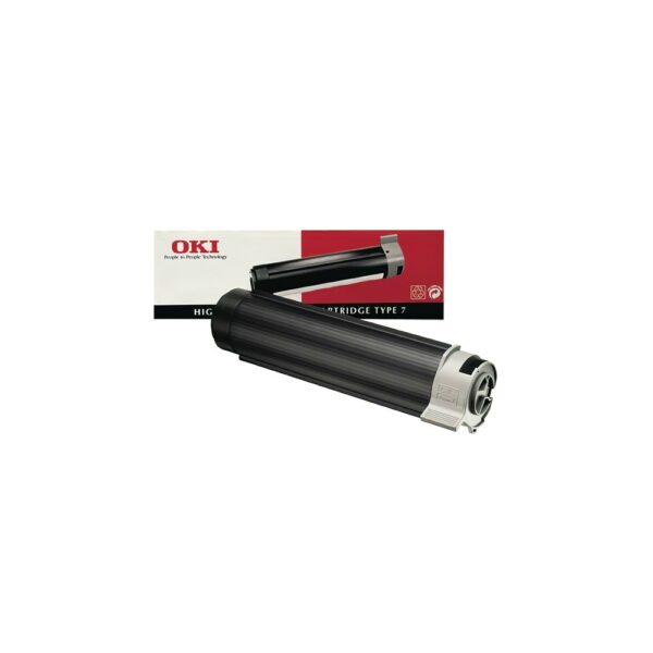 Oki 20 TYPE 7 toner ORIGINAL leertekelt i181892